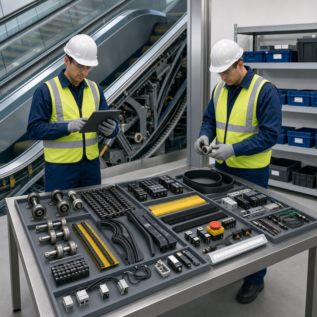 Escalator and Moving Walk Spare Parts: What Building Owners Should Plan Before Downtime Happens