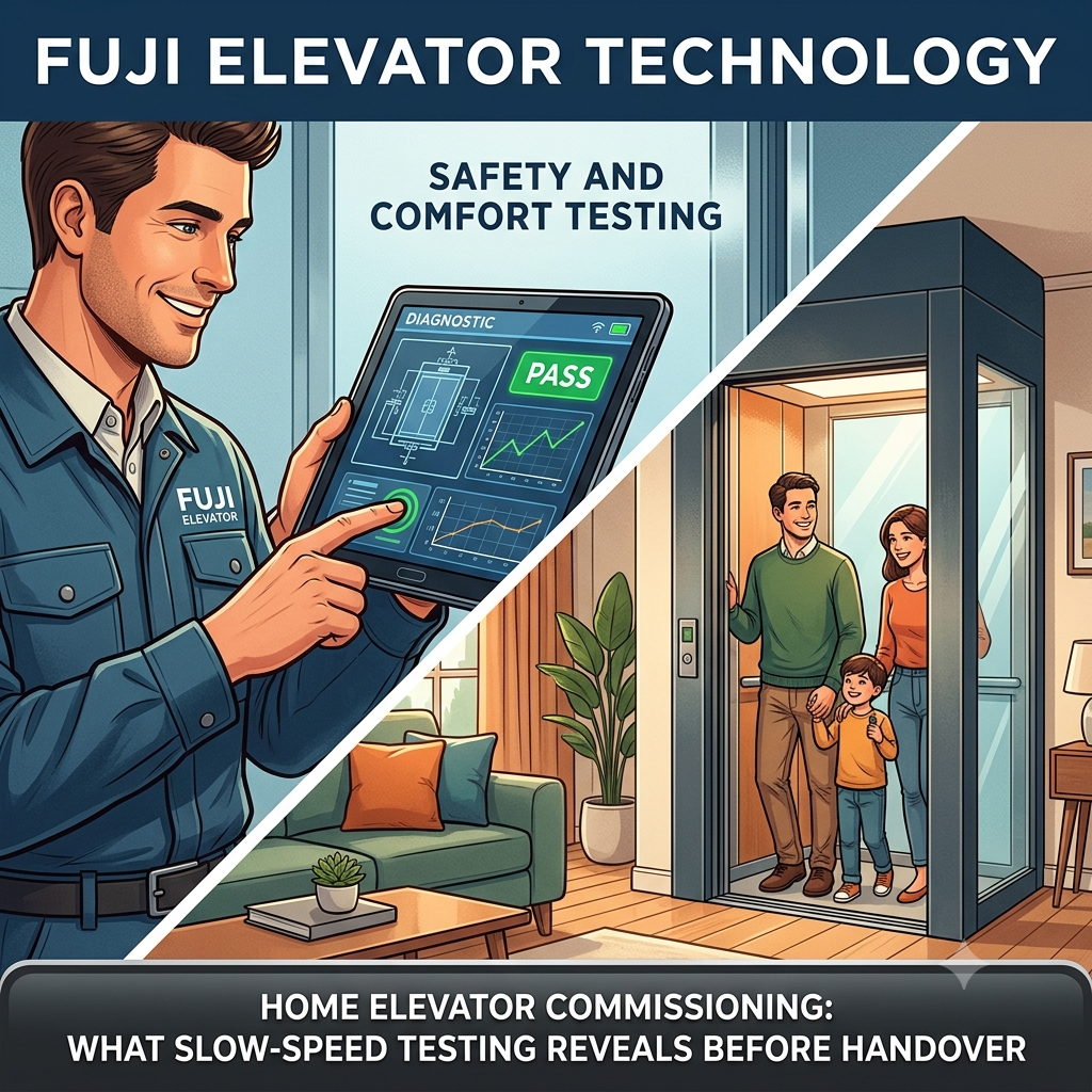 Home Elevator Commissioning: What Slow-Speed Testing Reveals Before Handover