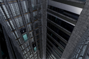 Высокоскоростной лифт FUJISJ для эффективной вертикальной транспортировки