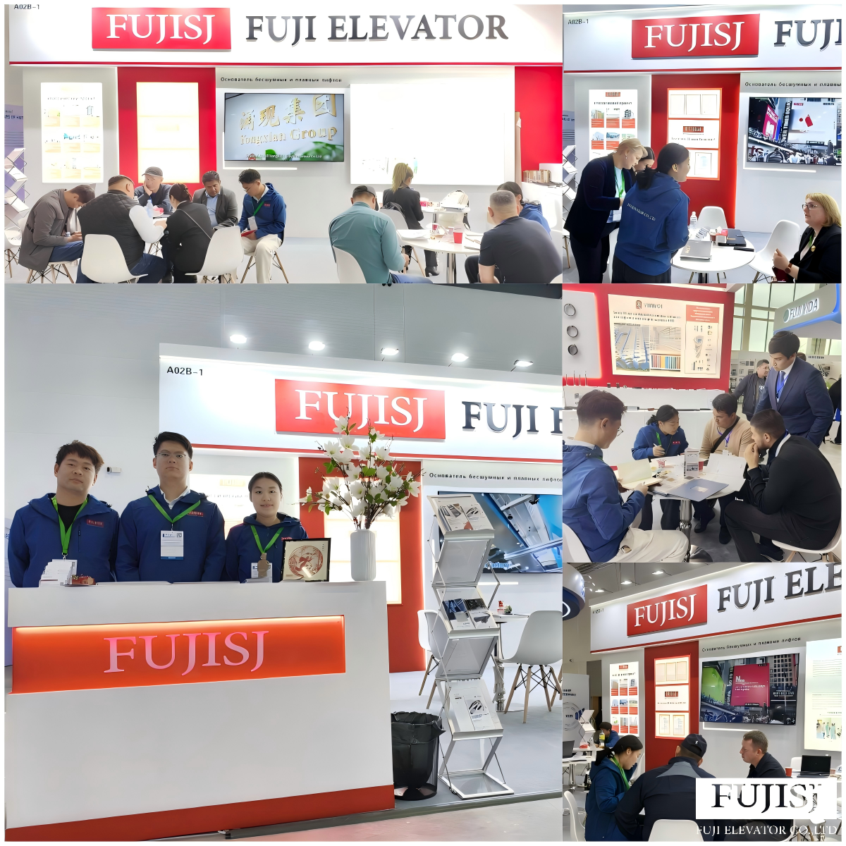 FUJI Elevator Showcases at the 2026 Kazakhstan International Elevator Exhibition