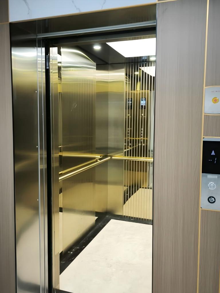 Stylish and efficient passenger elevators compl...
